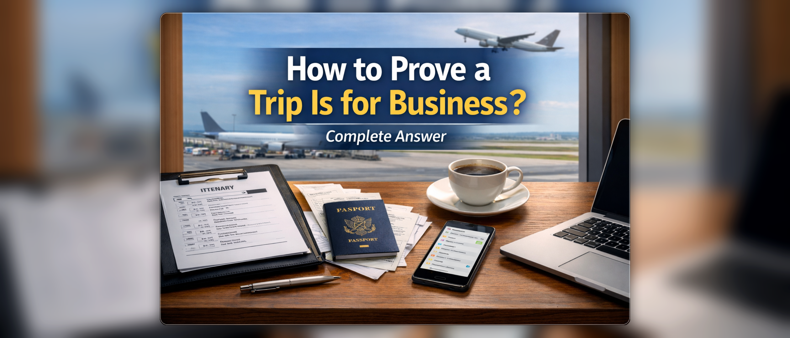 How to Prove a Trip Is for Business? – Complete Answer