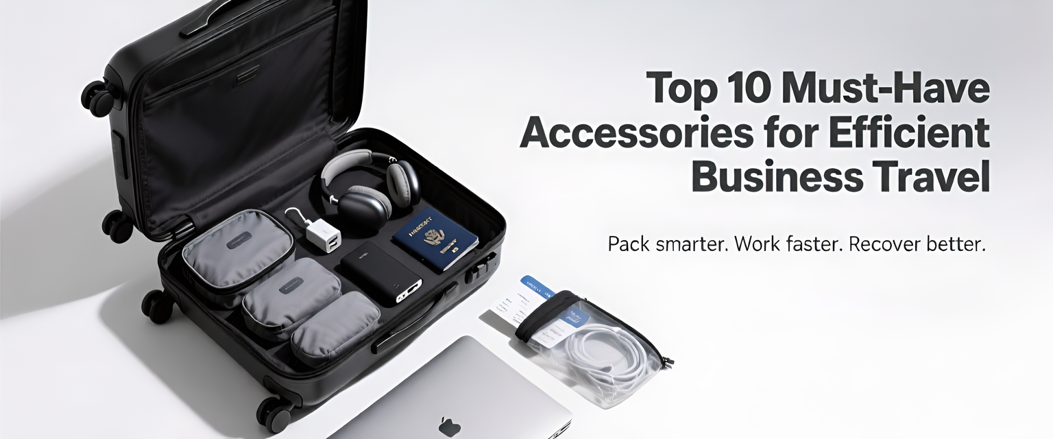 Top 10 Must-Have Accessories for Efficient Business Travel