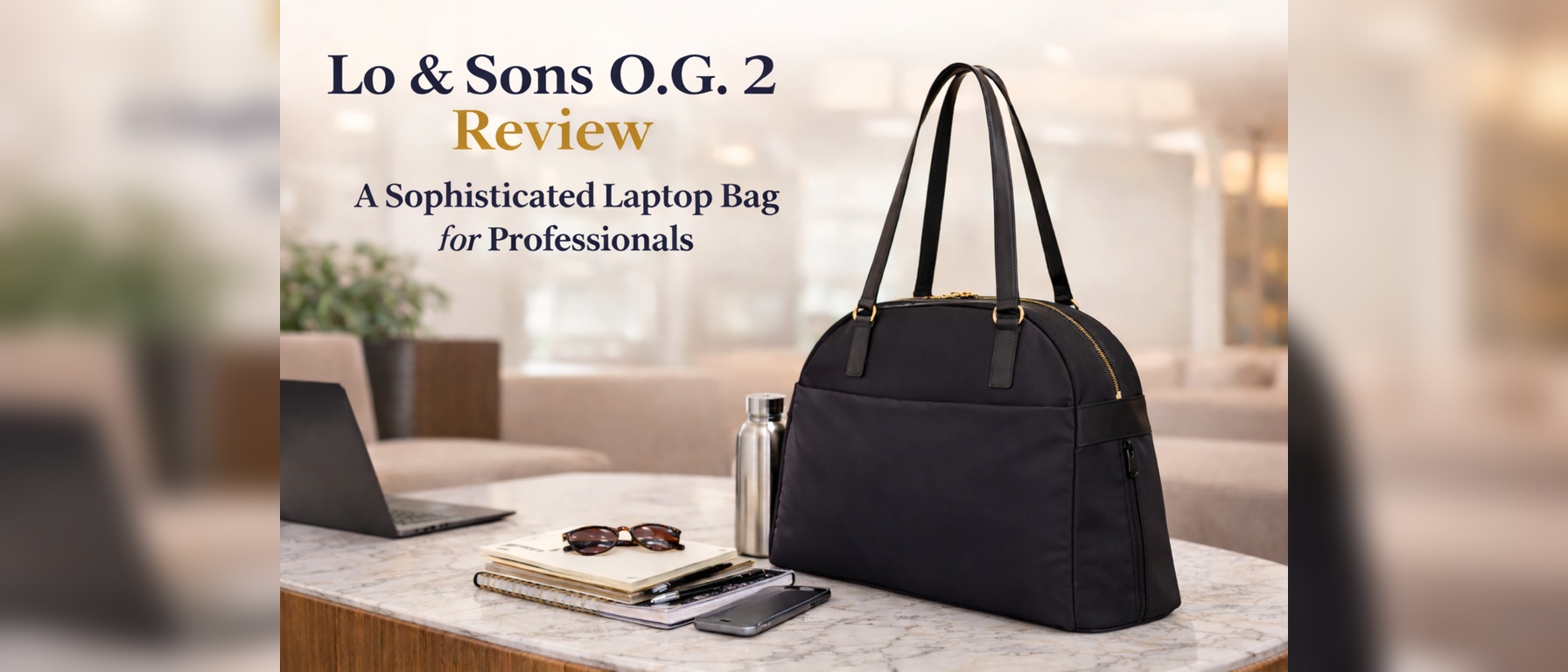 Lo & Sons OG 2 Review: A Sophisticated Laptop Bag for Professionals