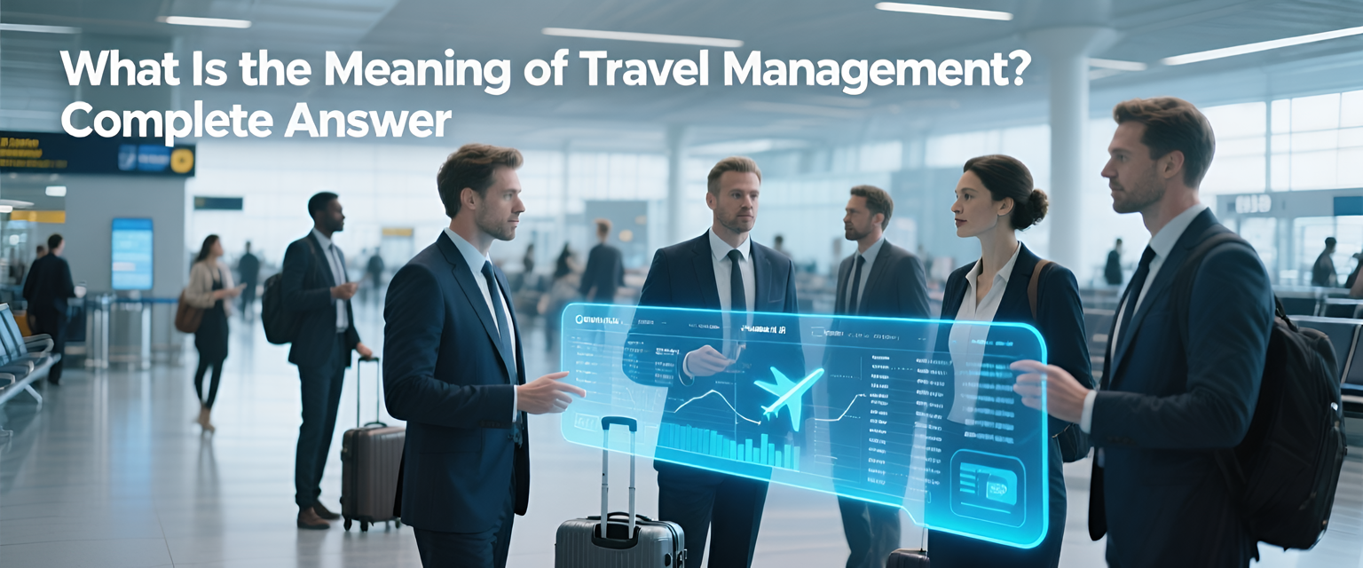 What Is the Meaning of Travel Management? – Complete Answer