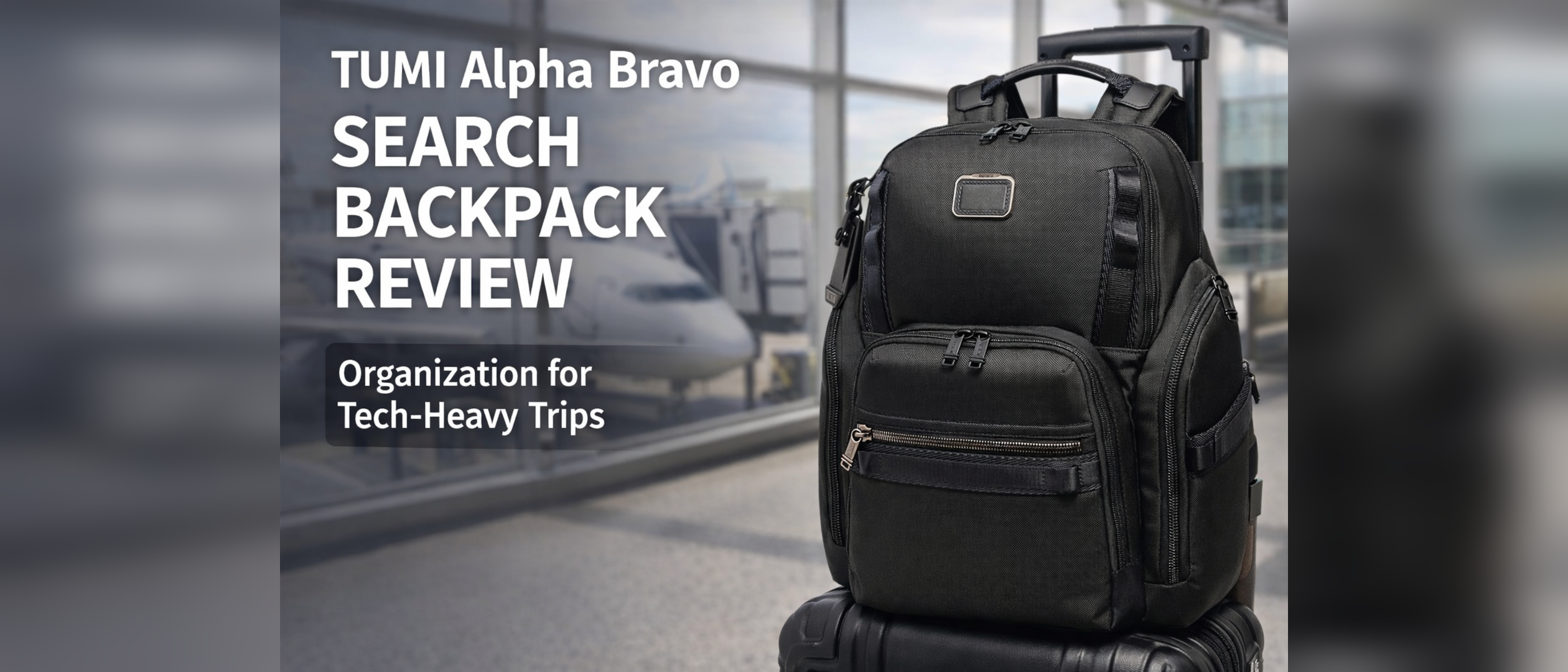 TUMI Alpha Bravo Search Backpack Review: Organization for Tech-Heavy Trips