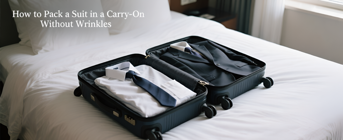 How to Pack a Suit in a Carry-On Without Wrinkles