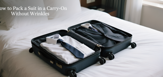 How to Pack a Suit in a Carry-On Without Wrinkles