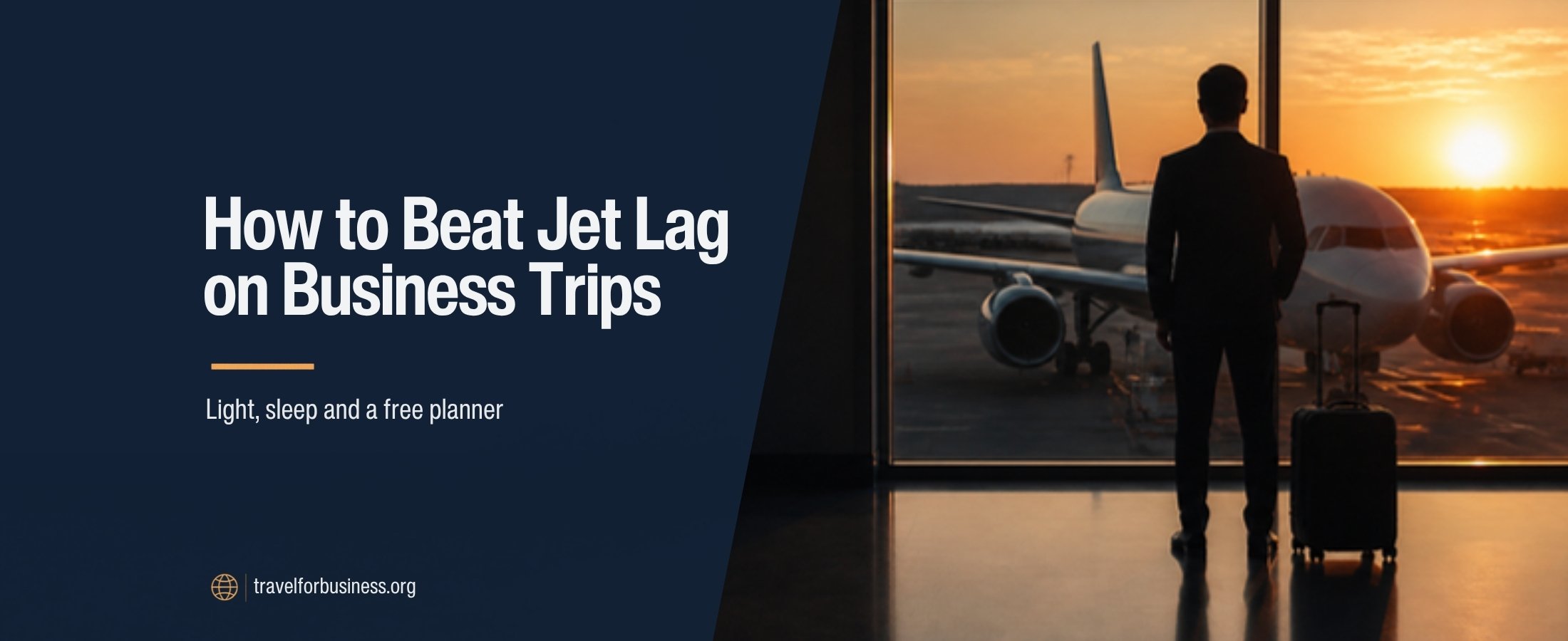 How to Beat Jet Lag on Business Trips