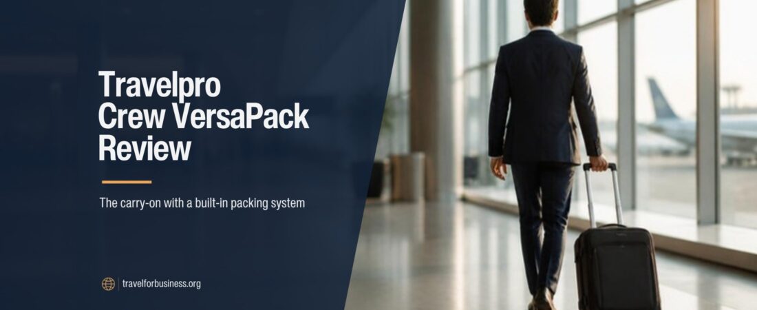 Travelpro Crew VersaPack Review: The Carry-On with a Built-In Packing System